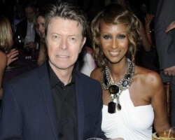 David Bowie & Iman Abdulmajid